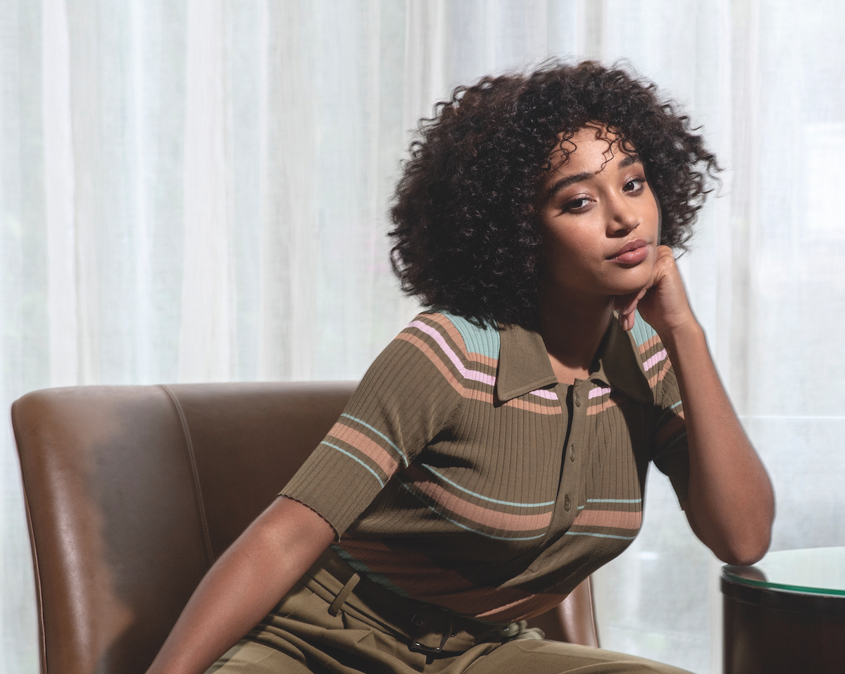 O que torna a maquiagem, a roupa ou a Amandla Stenberg - Pensador